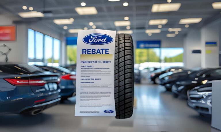 Get That Ford Tire Rebate — A Smart Way to Save